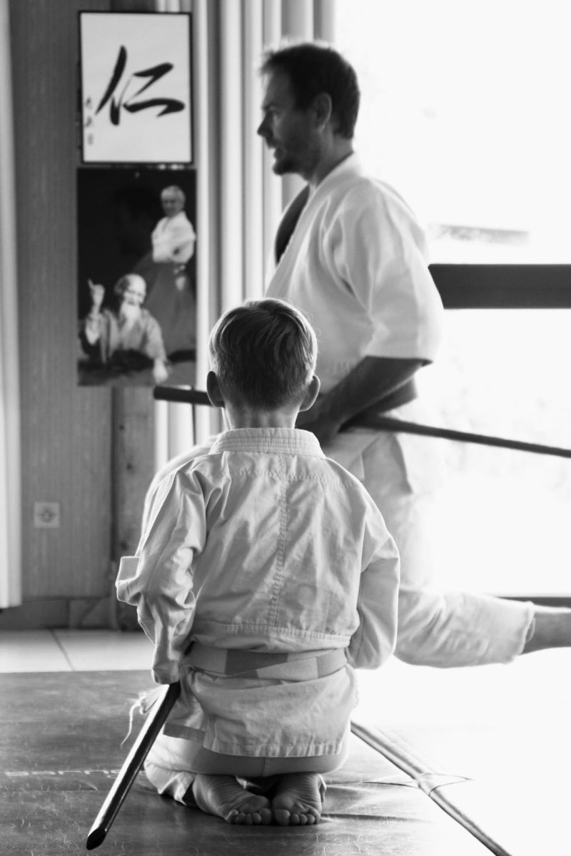 Seiza, le bokken au côté